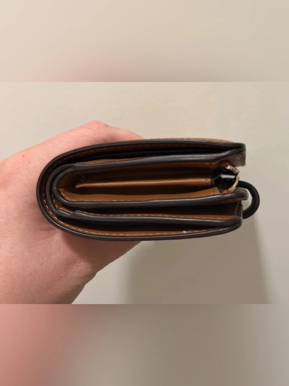 NWOT Kate Spade brown wallet